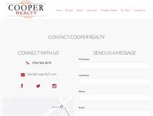 Tablet Screenshot of cooperrlty.com